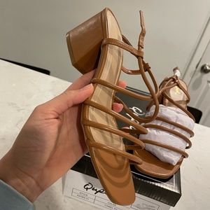 Qupid strappy sandal